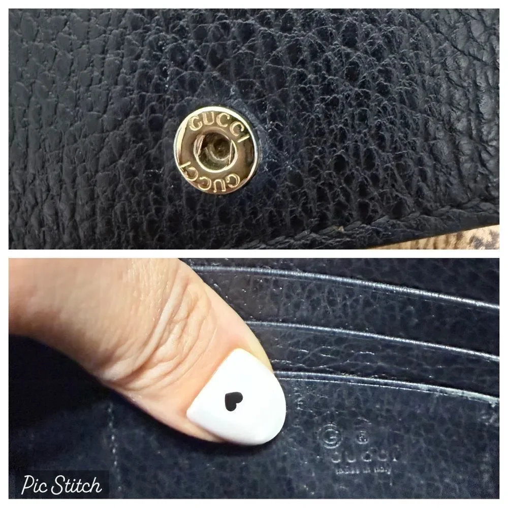 Pre-Loved Gucci Betty Wallet (missing chain) - Picture 7 of 16